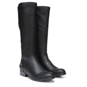 Lifestride Xandy Wide-calf Black Boot 8.5
